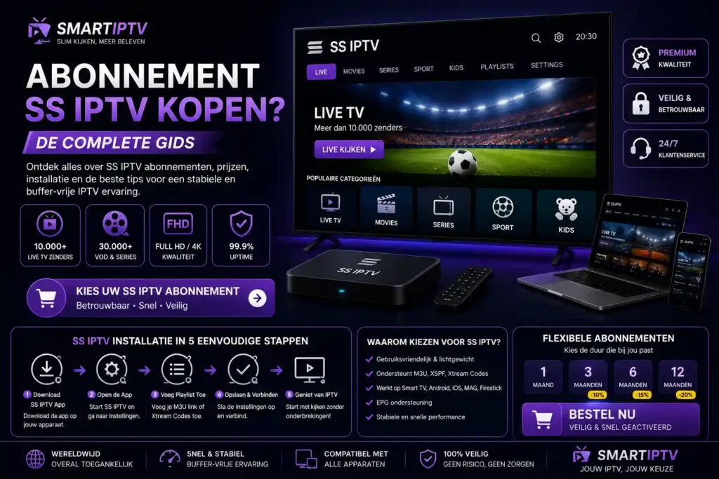 abonnement ss iptv